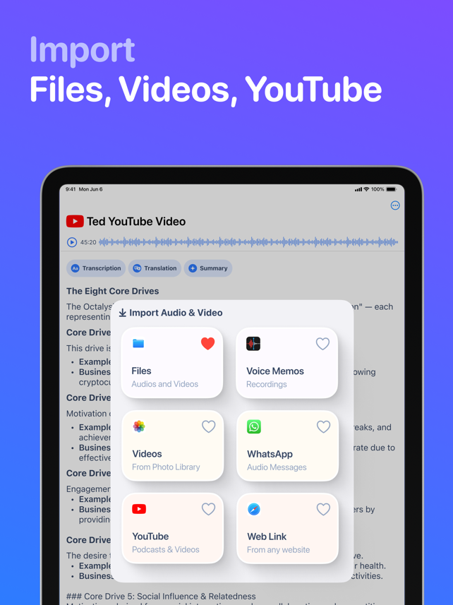 Speech to Text – VoicePen AI Screenshot