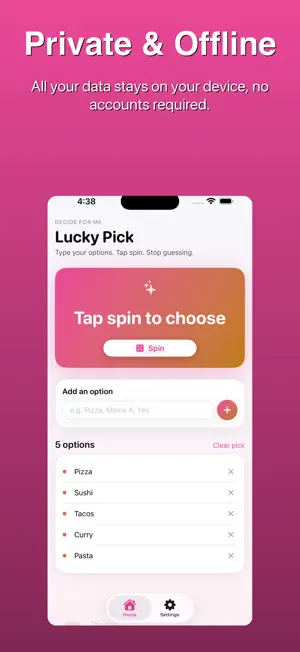 Decision Maker - Random Picker screenshot 4