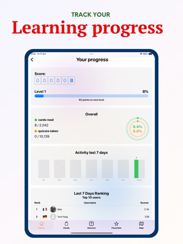 Enjoy Thai Learning iPad screenshot
