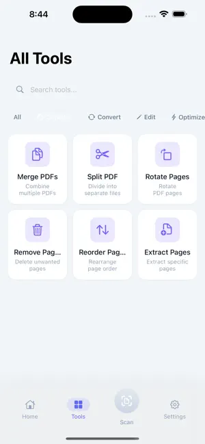 I Read PDF - Scanner & Editor screenshot 1