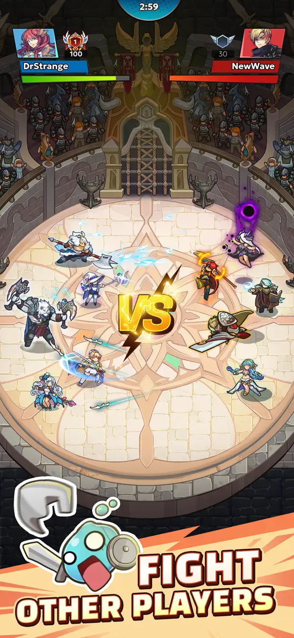 #4. Fortias Saga: Idle RPG (iOS) By: ONDI TECHNOLOGY JSC