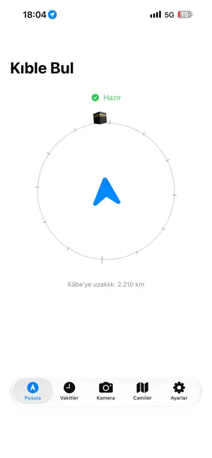 Kıble Bul: Namaz Vakti screenshot 1