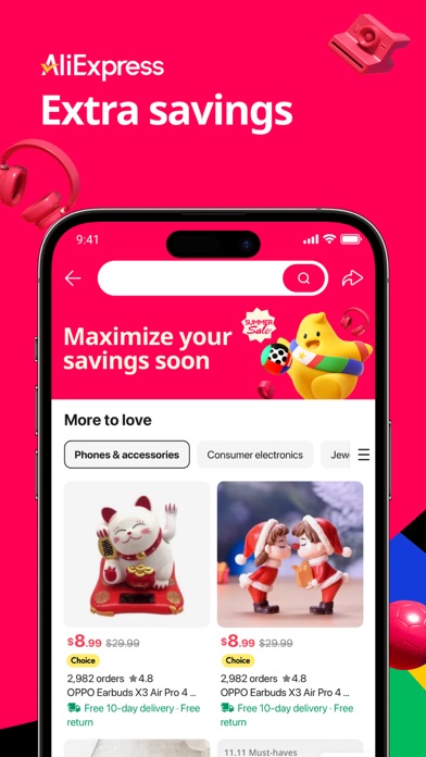 AliExpress Shopping App Screenshot