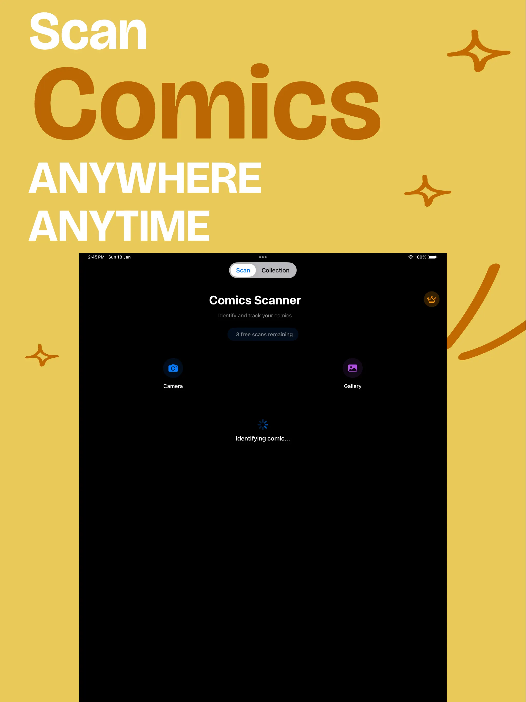 #4. Comics Scanner (iOS) Av: Chetan Shah