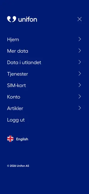 Min Unifon - MobilApp screenshot 2