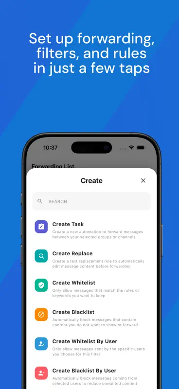 AutoForward For Telegram screenshot 8 of 10