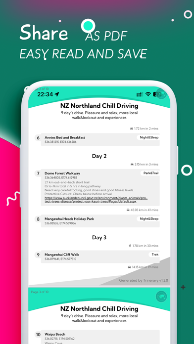 Trinerary - Itinerary & Memo Screenshot