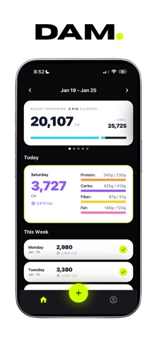 DAM Nutrition Screenshot 1 of 9