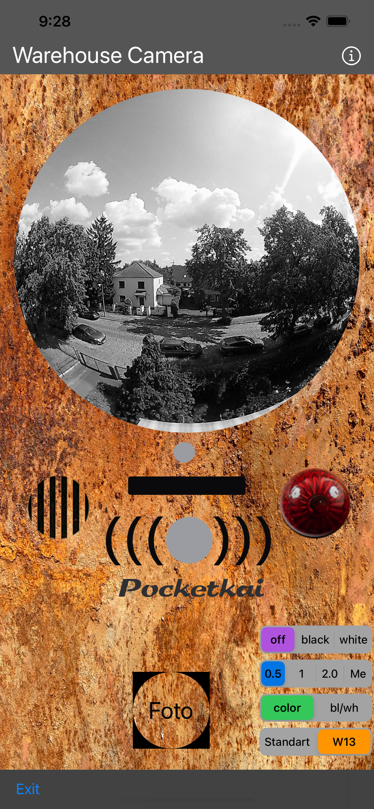 Round Camera