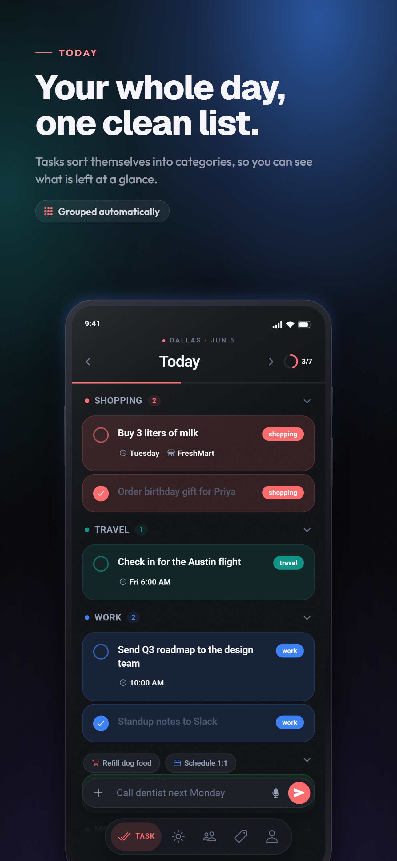 Screenshot 2 of Tudu - Smart Task Planner