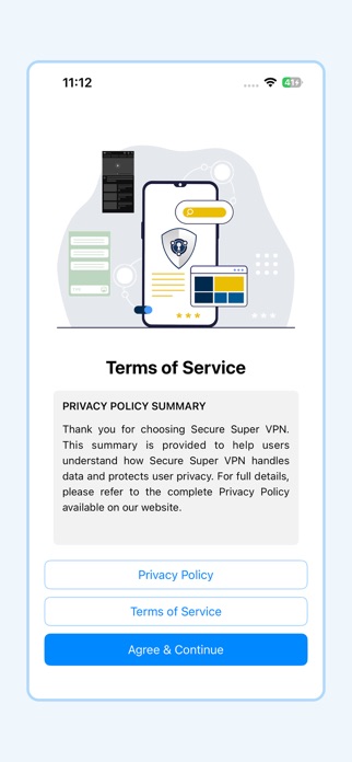 Secure Super VPN Screenshot 2 of 5