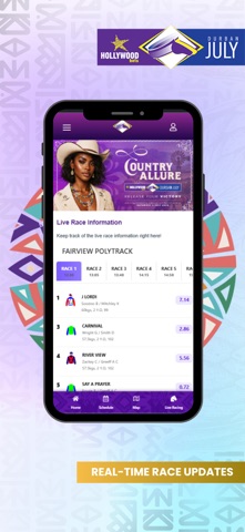 Hollywoodbets Durban July iPhone screenshot 2