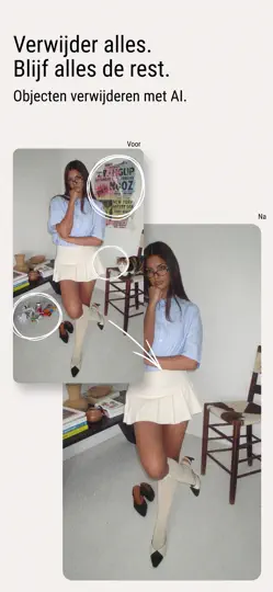 Screenshot von Clicked: AI Editor & Beautify auf dem iPhone 6