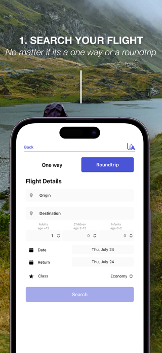 WeFly: Flights & Destinations Screenshot 3 of 7