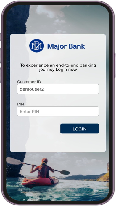 HID Global - Major Bank Screenshot