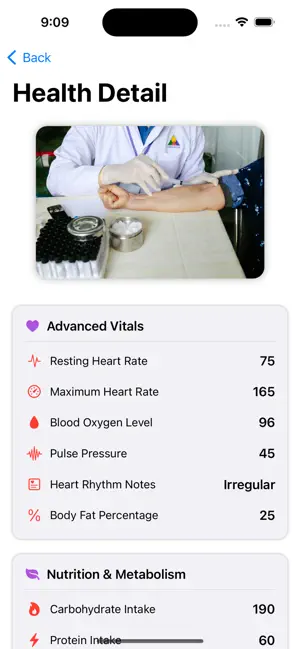 CaImi Health iPhone screenshot 6