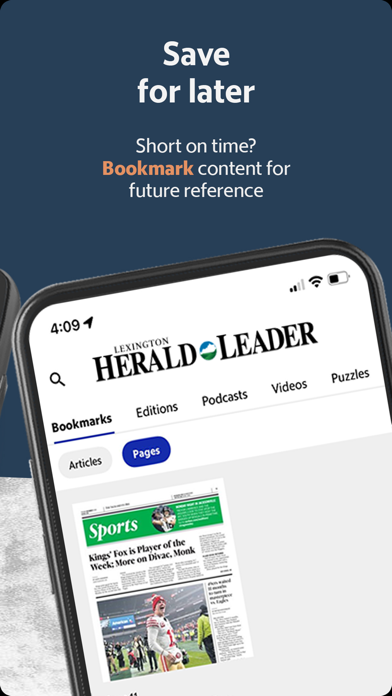 Lexington Herald-Leader News Screenshot