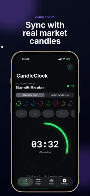 CandleClock screenshot 2