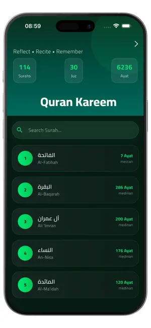 Quran MP3: Read & Listen screenshot 3