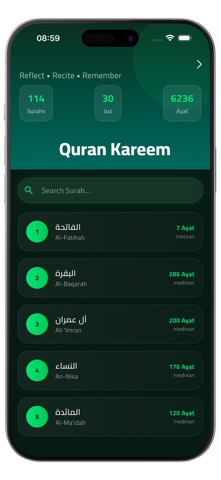 Quran MP3: Read & Listen Screenshot 3 of 6