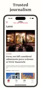 The Art Newspaper screenshot #1 for iPhone