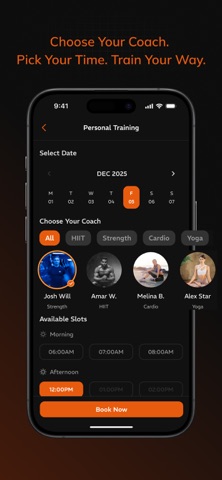 Coreo – Fitness & Wellness iPhone screenshot
