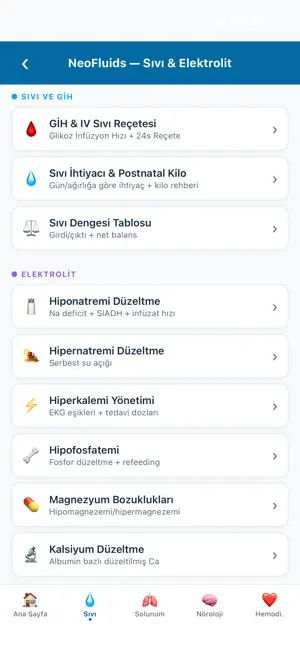 NeoNatologyApp screenshot 2