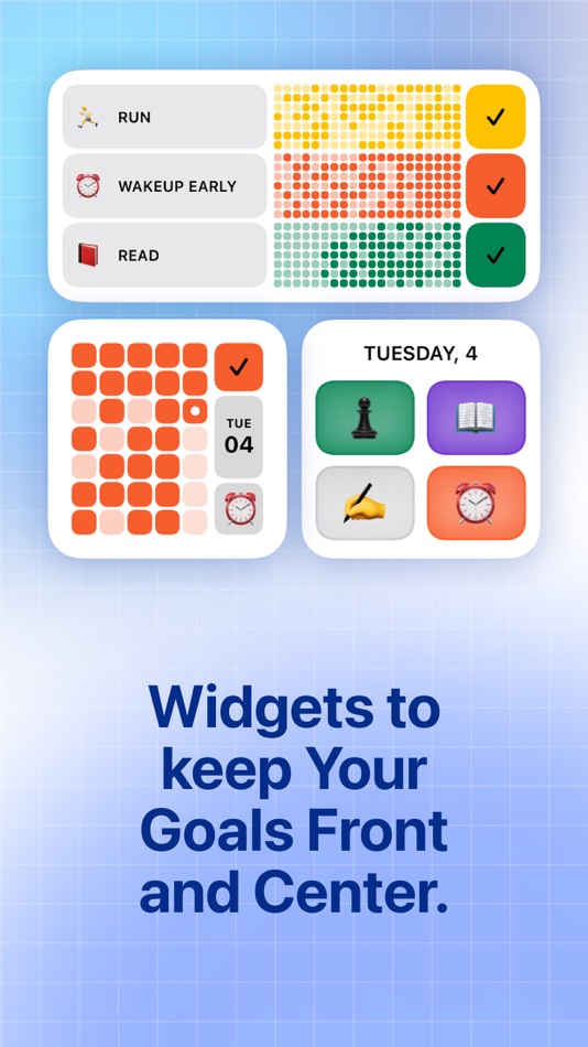 #3. Goal tracker: HabitGrid (iOS) 来自: LEAP STUDIO