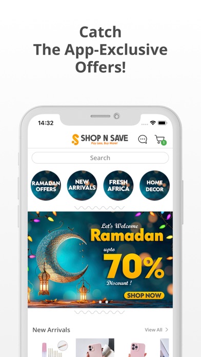 Shop N Save App Screenshot