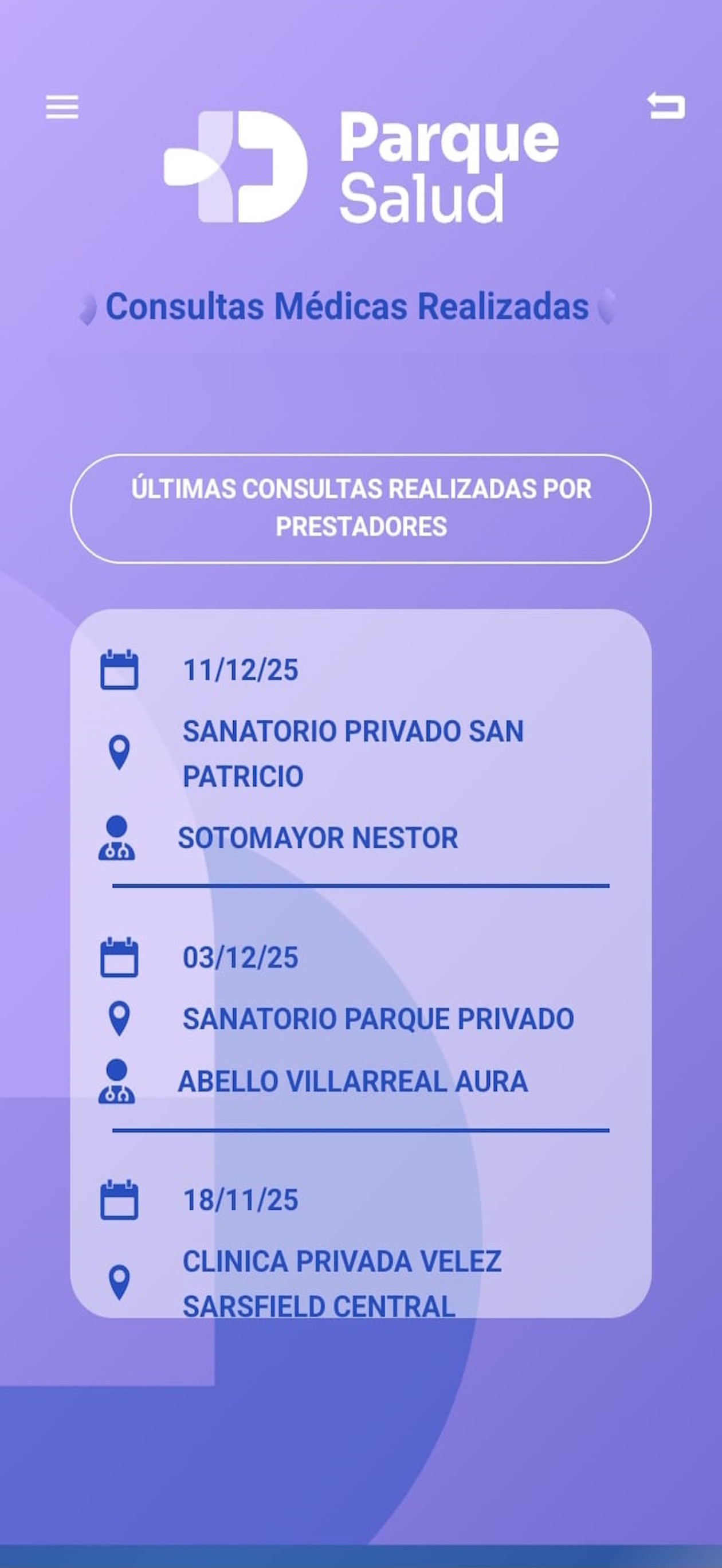Parque Salud screenshot 5