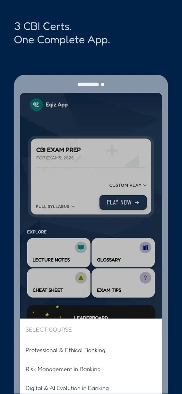 Screenshot #2 pour Chartered Banker Prep: with AI
