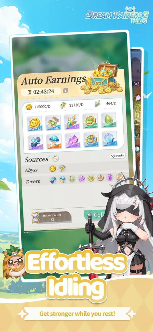 Dream Raiders 2: Wilds Hack screenshot 11 - game app interface