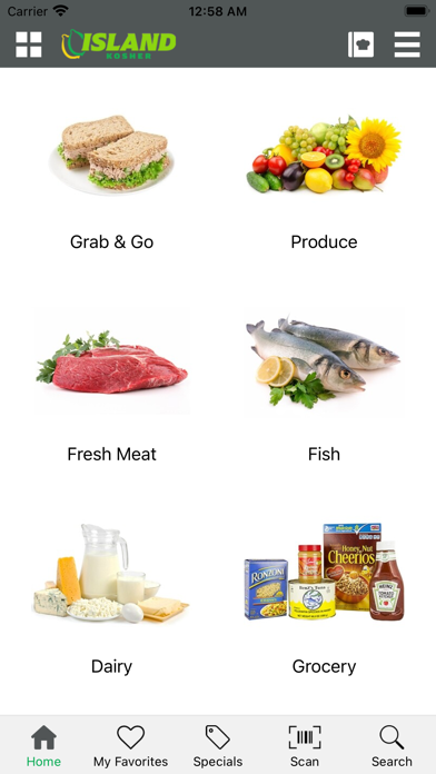 Island Kosher Screenshot
