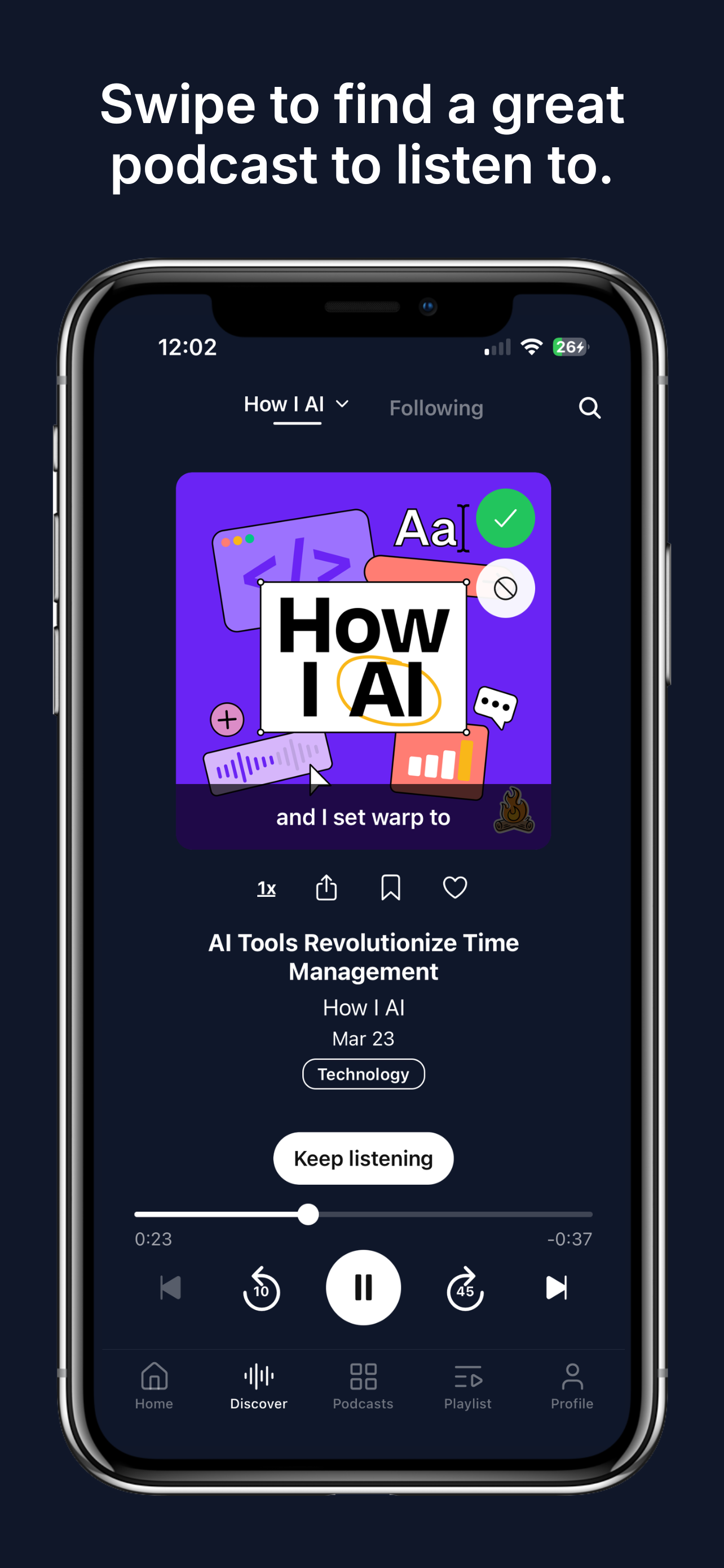 Ridealong: Podcast Player screenshot 3