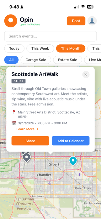 OPIN (Open+Invitation) Screenshot 2 of 6