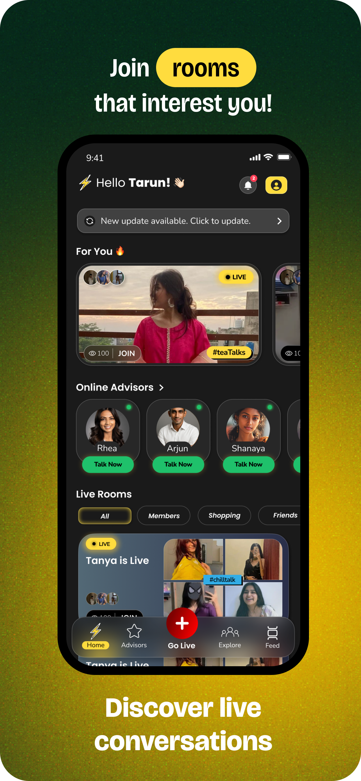 Spark: Stream. Connect. Vibe. screenshot 3