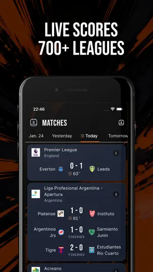 Foot Live Score: News & Videos screenshot 3