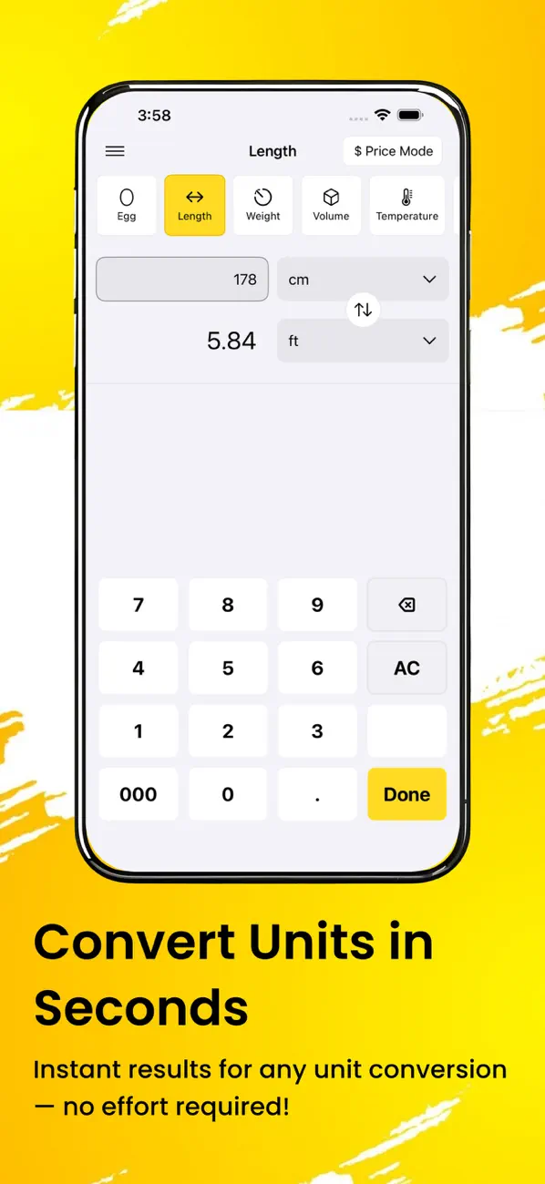Screenshot #1 pour Price Match: Unit Converter