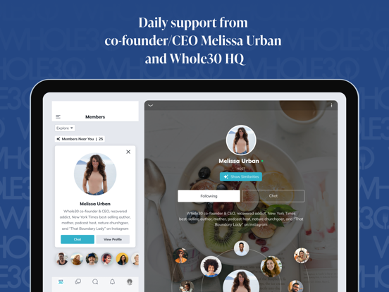 Whole30 Community iPad screenshot 2 - Health & Fitness app