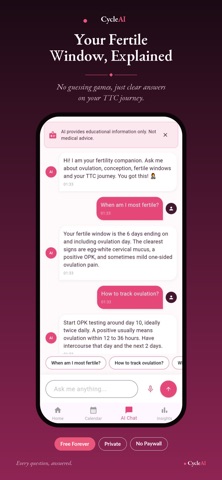 CycleAI:Period Tracker screenshot