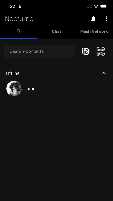 Screenshot #2 pour Nocturne - NextGen Messenger