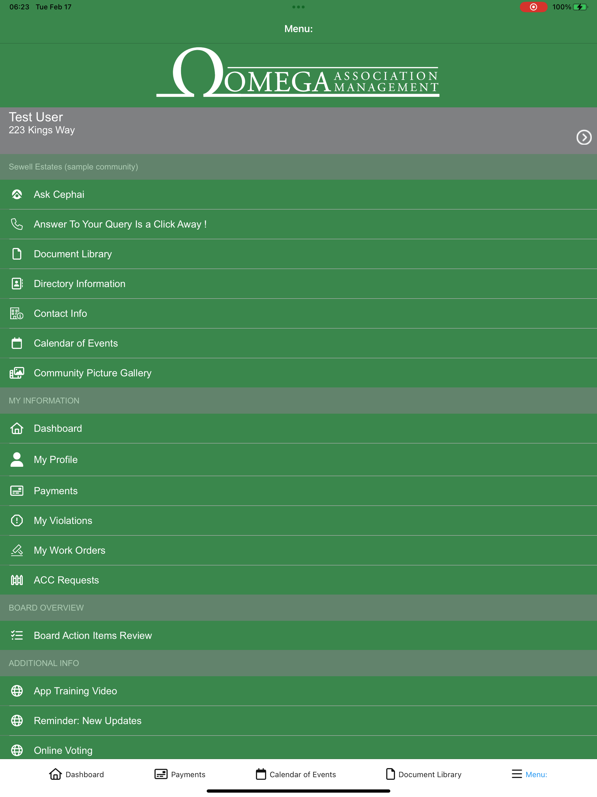 Omega Connect screenshot 10