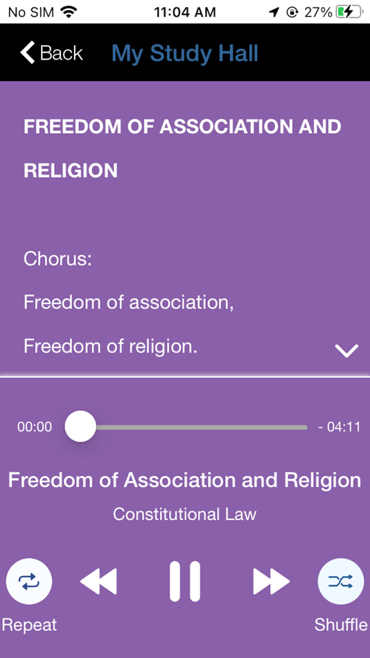 #2. Study Songs (iOS) 由: Study Songs