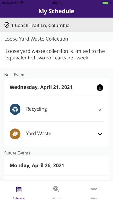 Screenshot 3 of Richland Solid Waste App
