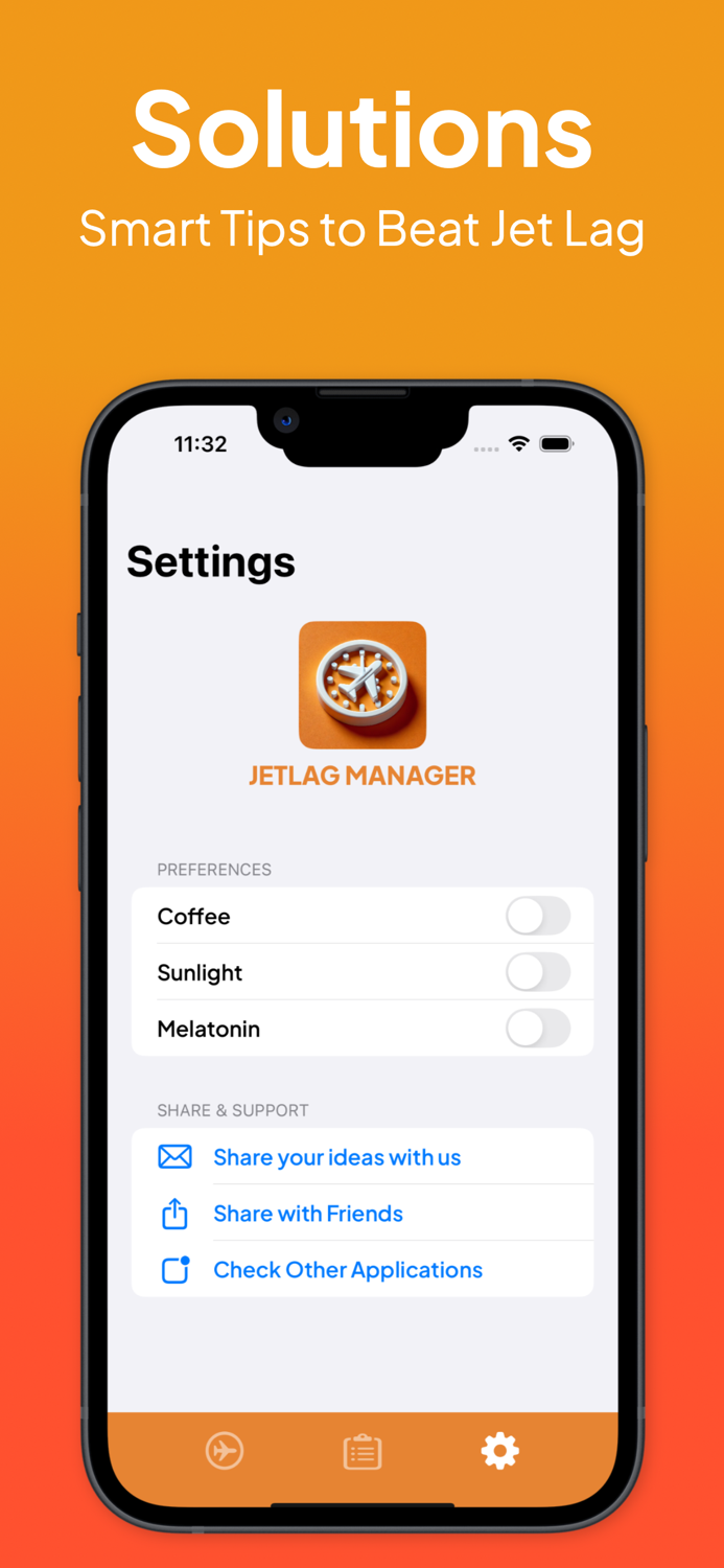 Time Zone Shifter for Jet Lag