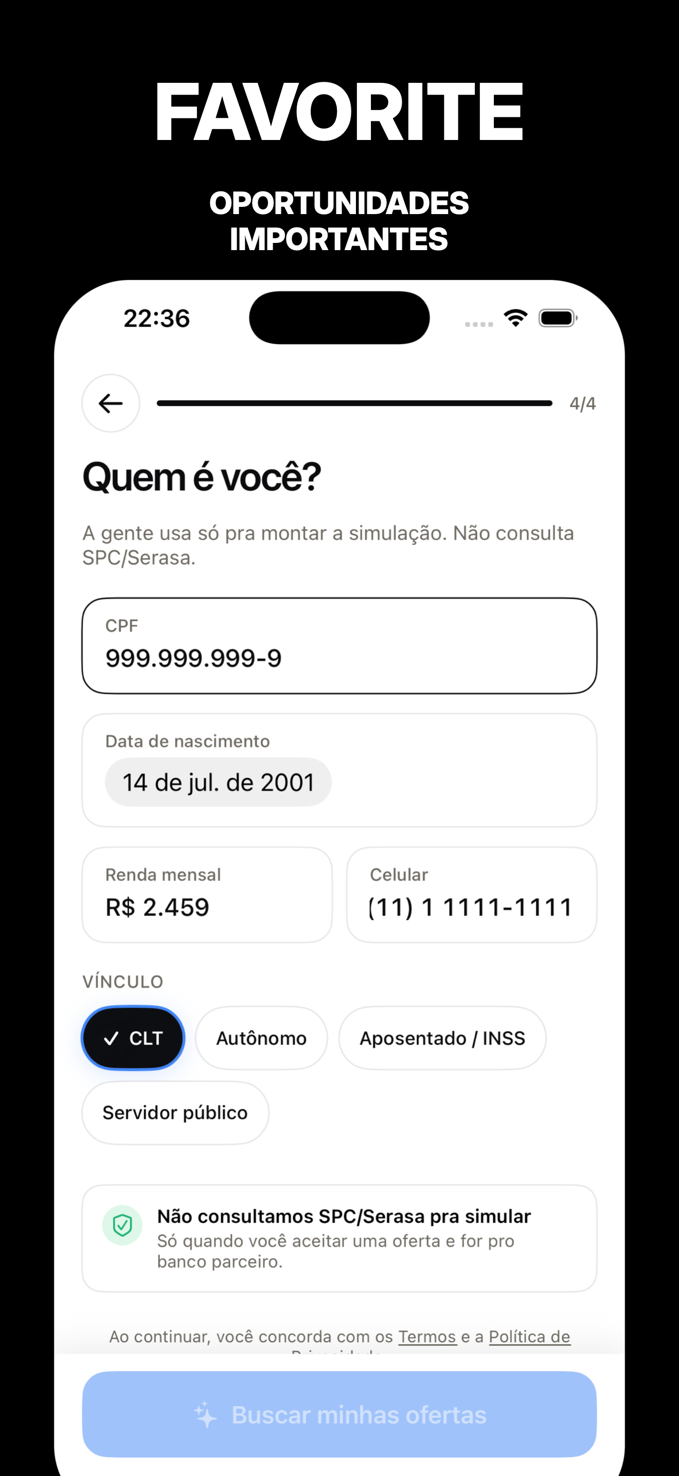 Antecipação de Salário - Justa screenshot 5