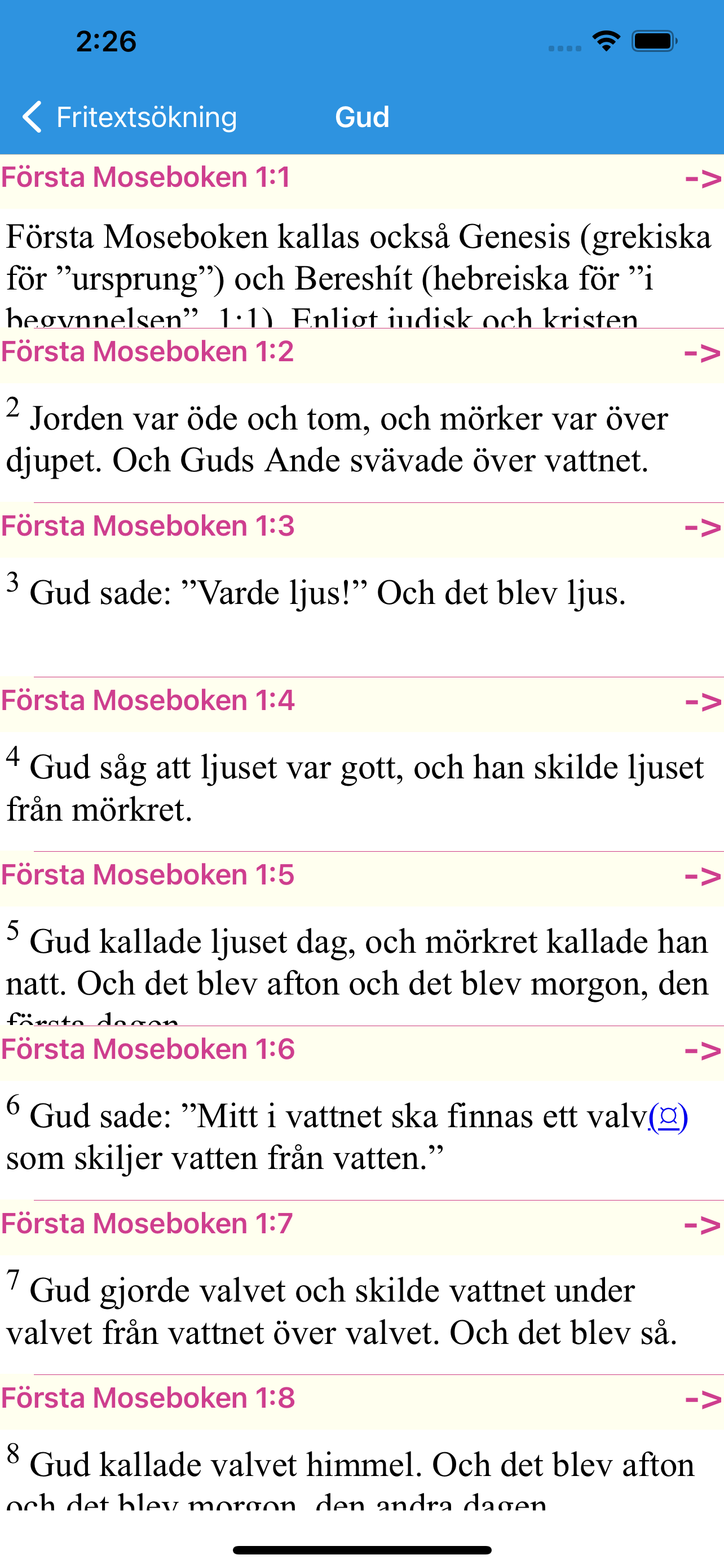 Folkbibeln App