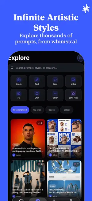 Echo: AI Prompt Library screenshot 2