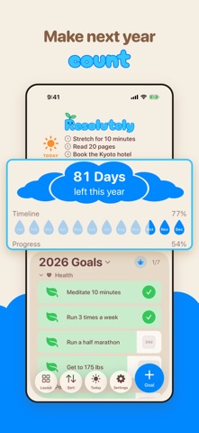 Resolution Tracker: Resolutely Screenshot 3 of 9