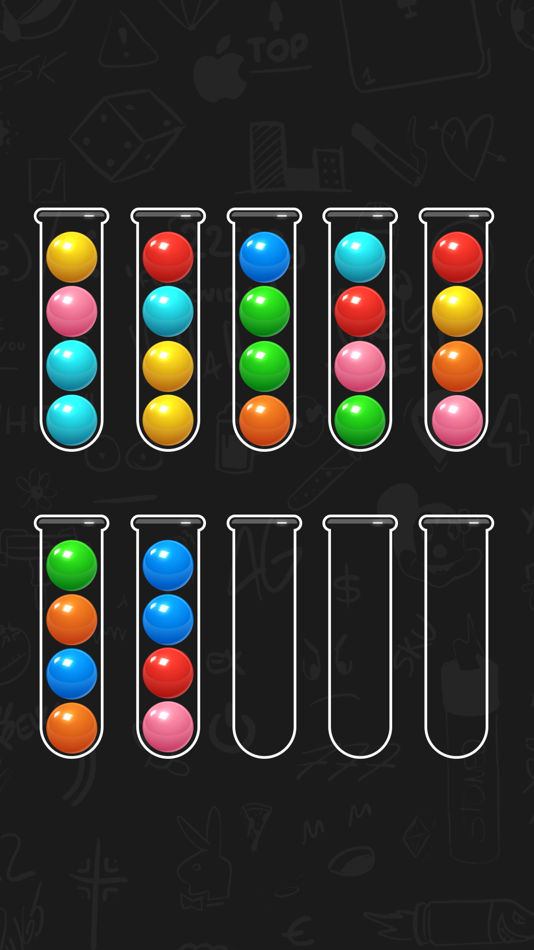 #6. Ball Sort - Color Games (iOS) 由: Kiwi Fun HK Limited
